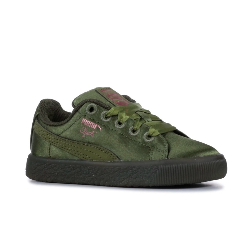 Puma Clyde satin sneakers
